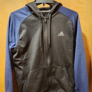 Adidas Full Zip Sweatshirt - Men's Size Small